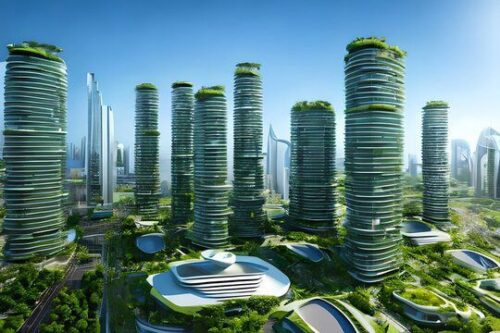 تكنولوجيا المدن والمباني الخضراء